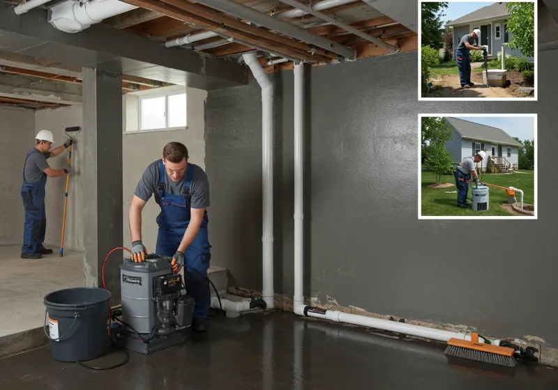 Basement Waterproofing and Flood Prevention process in James City, NC